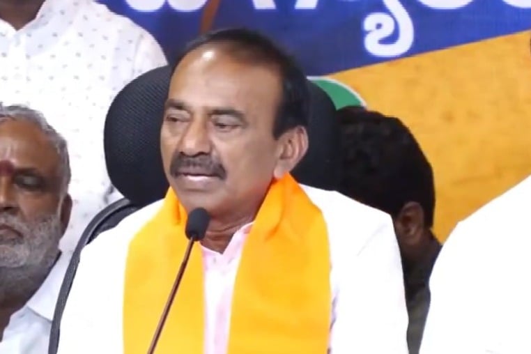 Etala Rajendar warning to Revanth Reddy