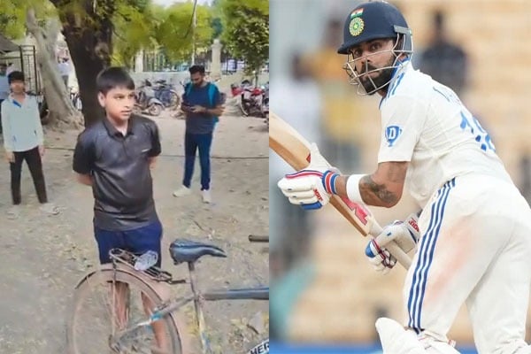 Virat Kohli 15 Year Old Fan Travels 58KM on Cycle to Watch his Star in Kanpur