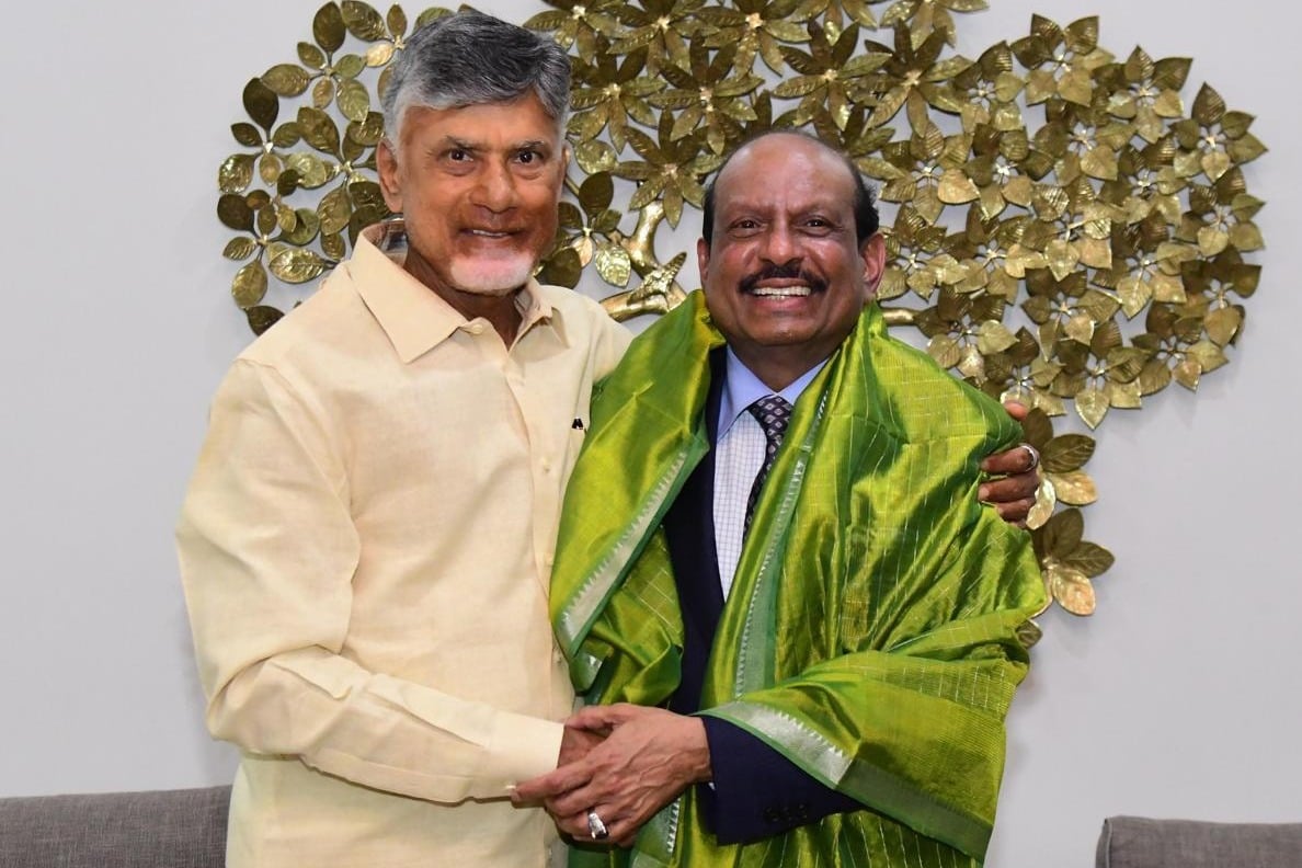 Lulu chief Yusuf Ali tweets on meeting with AP CM Chandrababu