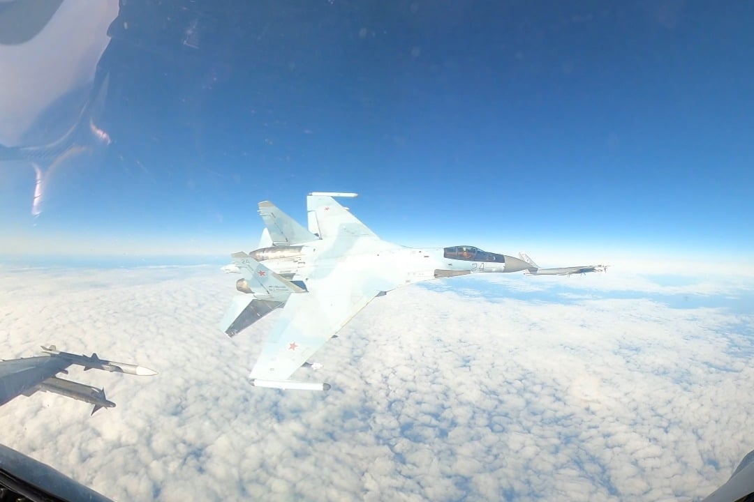 Russian fighter jet intercepted near Alaska