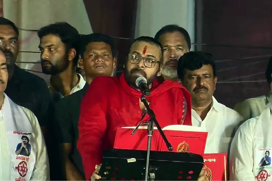 Pawan Kalyan speech in Tirupati Varahi rally