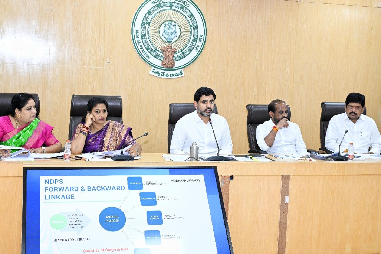 Nara Lokesh attends ministers sub committee meeting