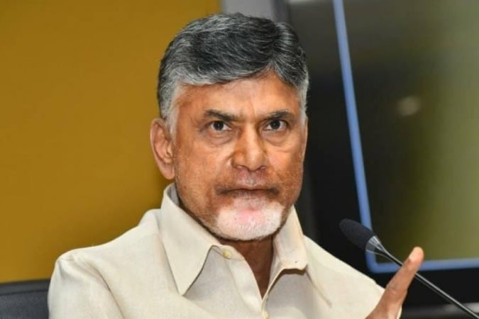 Chandrababu on Tirumala