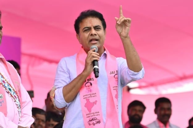 KTR targets Revanth Reddy