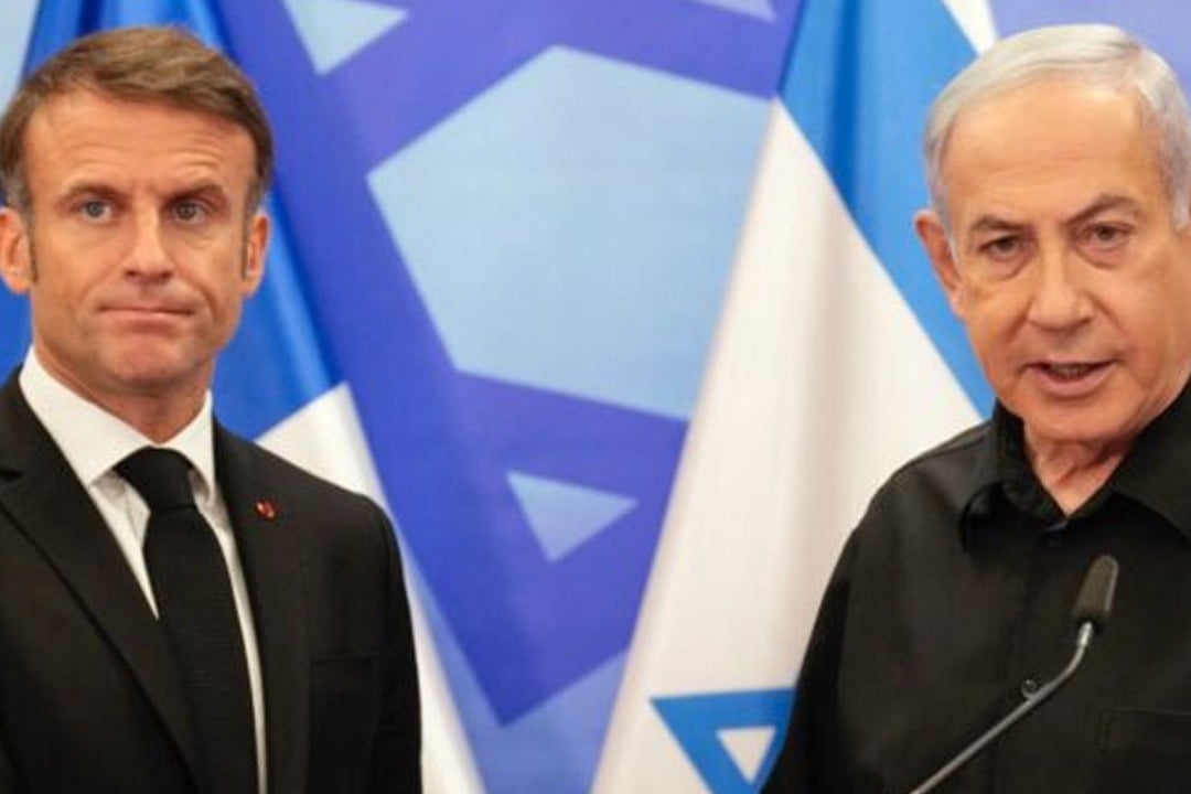 a major diplomatic brawl between Israel and France erupted