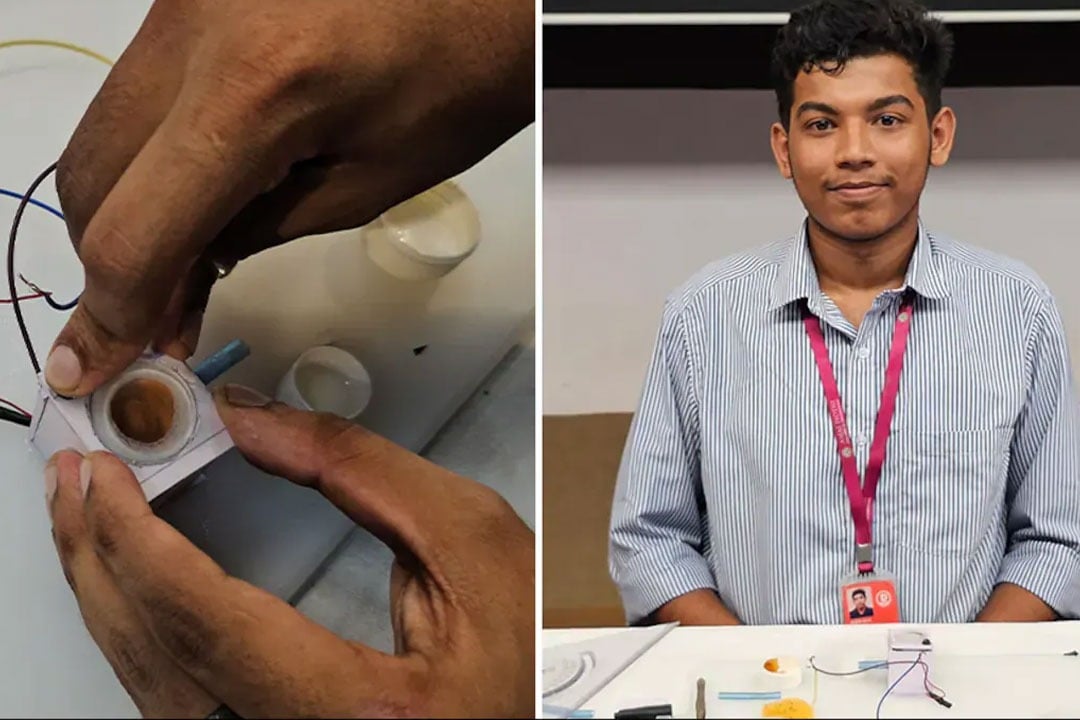 Indian Man Breaks World Record With The Smallest Washing Machine Ever