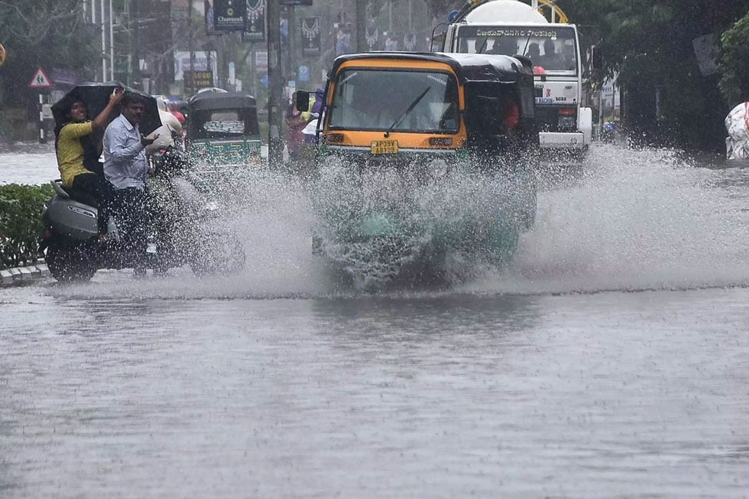 Heavy Rains Lashes Coastal Andhra Pradesh