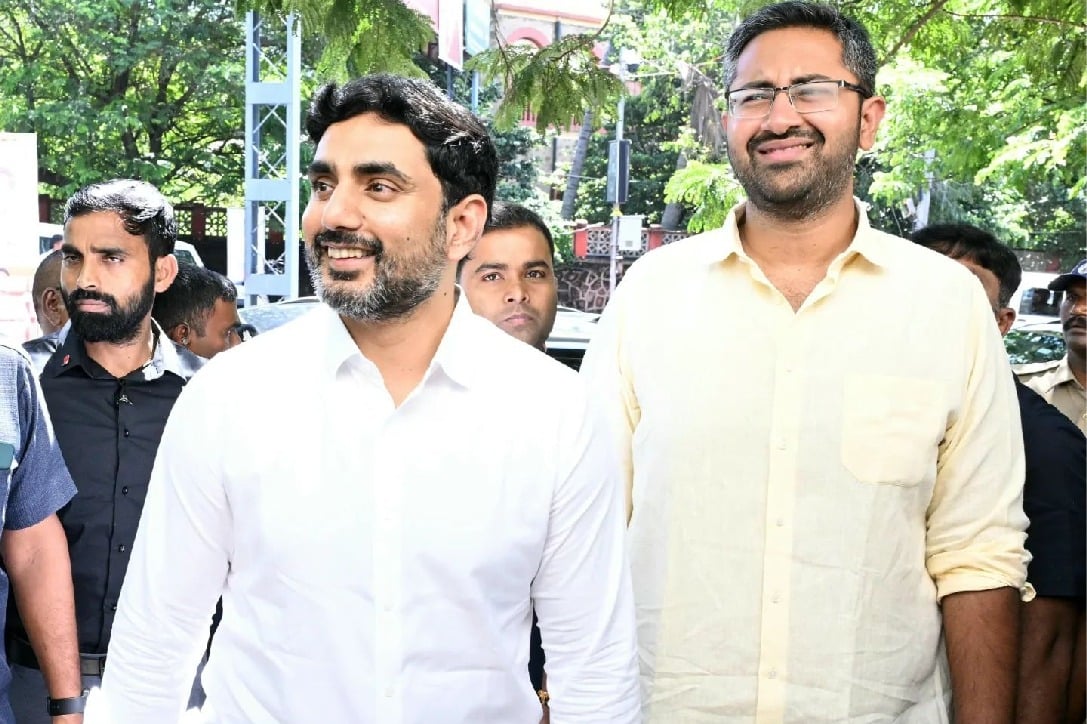 Nara Lokesh attends cross examination in Visakha court