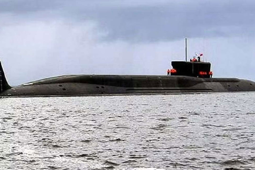 Defence Minister Rajnath Singh launched Indias fourth nuclear powered ballistic missile submarine S4