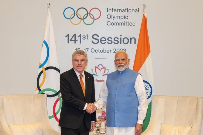 India formally send letter of intent to host 2036 Olympics, Paralympics -Times of India- #timesofindia #India #News