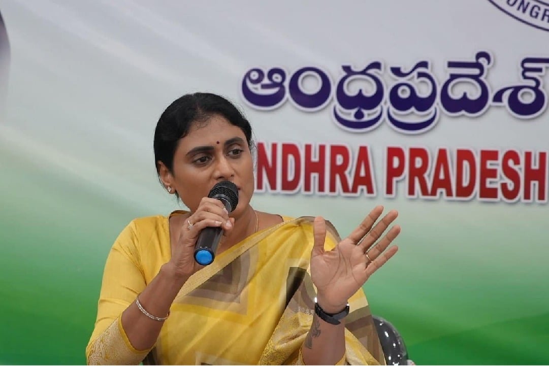 Sharmila take a jibe at alliance govt in AP over electricity charges