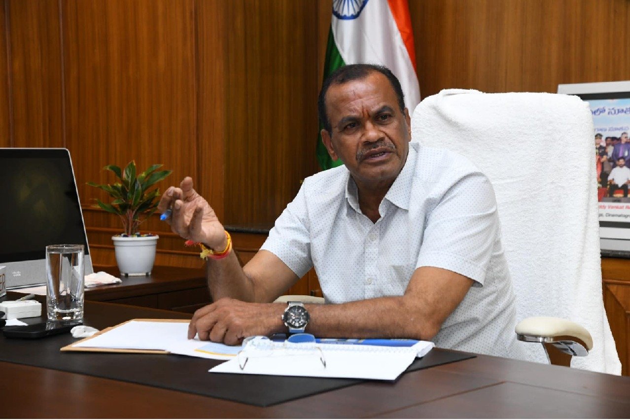 Minister Komatireddy review on Mamnoor Air port