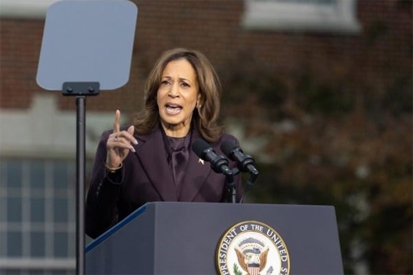 Harris delivers concession speech saying results must be accepted