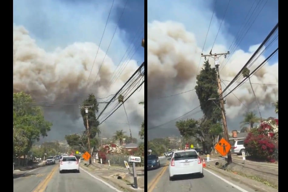 Rapidly Moving Brush Fire in California Burns Homes and Prompts Evacuations