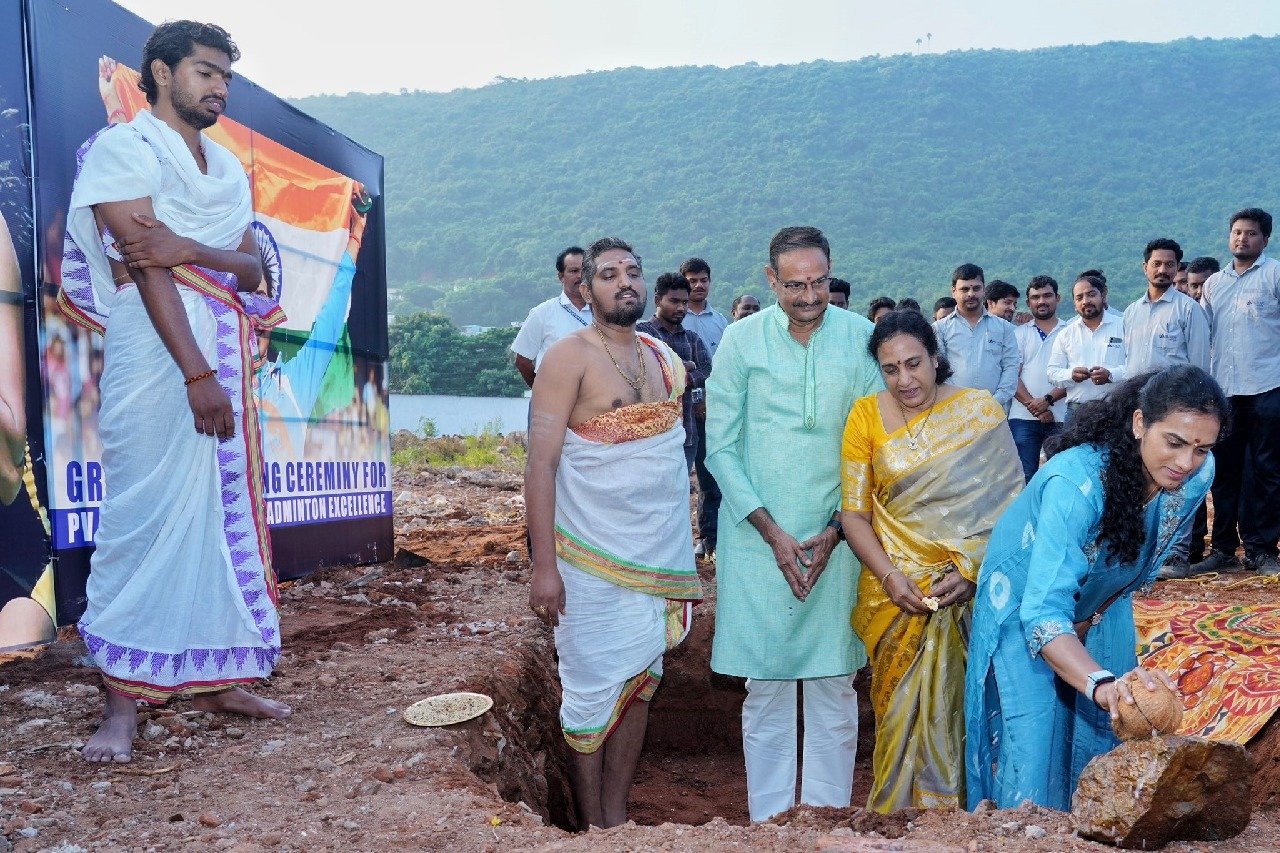 PV Sindhu Badminton Academy in Visakhapatnam