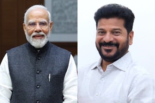 Wish him long and healthy life PM Modi on Revanth Reddy Birthday