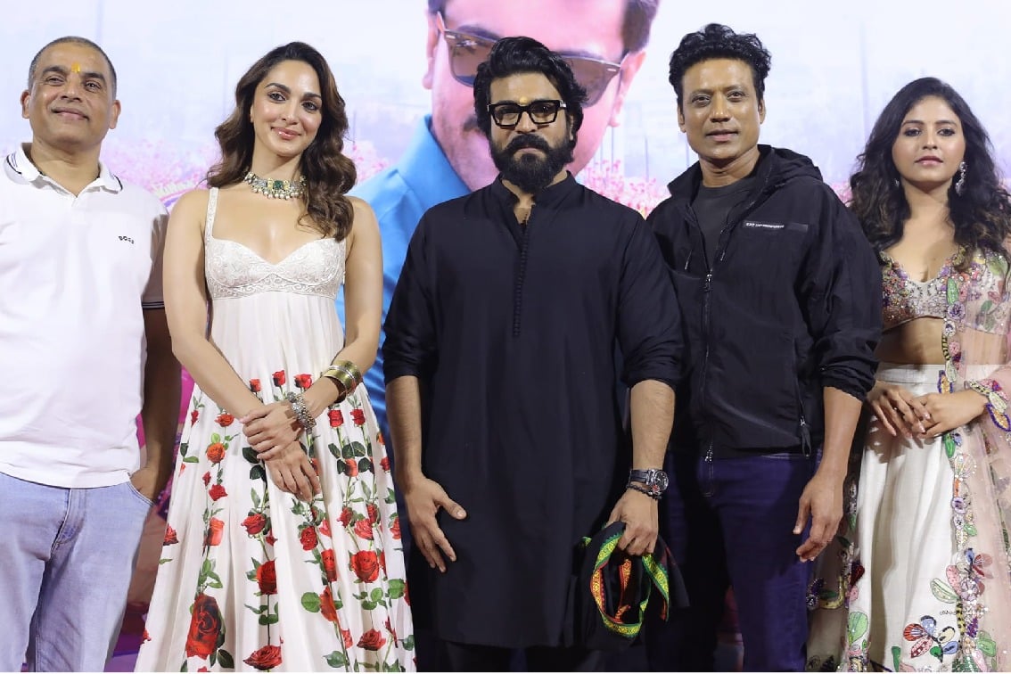 Ram Charan speaks at Game Changer teaser release event in Lucknow