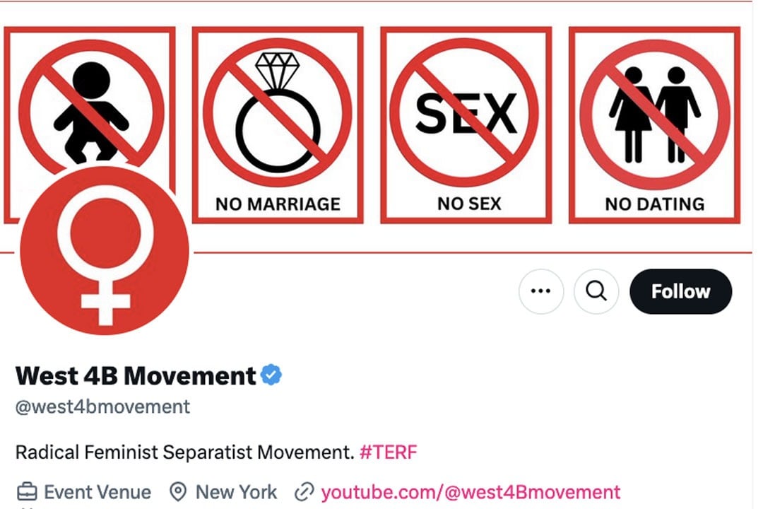 No sex no marriage no dating no kids US women 4B movement 