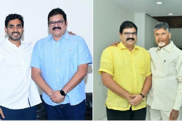 Pattabhi gratitudes towards Chandrababu and Lokesh