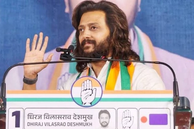 Actor Riteish Deshmukh campaigns for brothers in Maharashtra polls