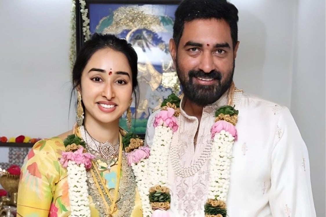 Director Krish tied the knot with Dr Preeti Challa