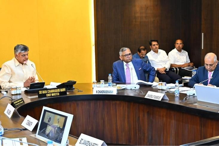 CM Chandrababu chaired Vision 2047 Task Force Committee first meeting