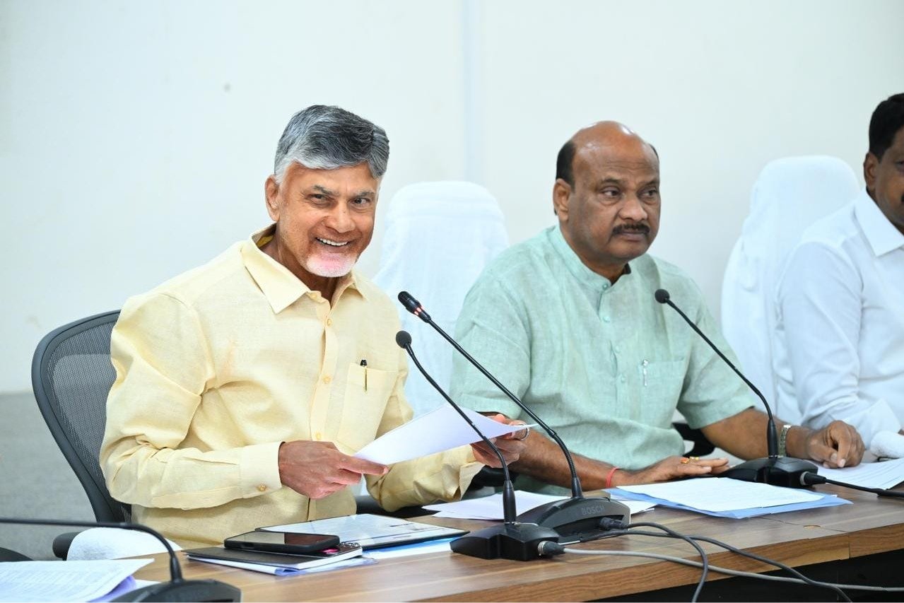 CM Chandrababu share his experiences with MLAs