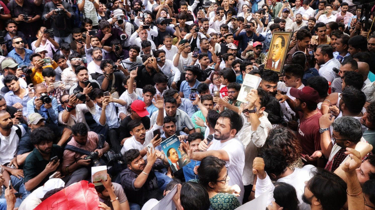 Jantar Mantar protest is just a trailer Dharmendra Pradhan must resign Abhijeet Dipke ultimatum