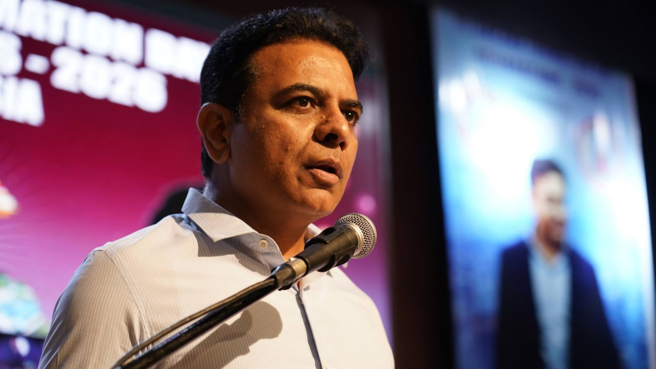 KTR sharp counter to Revanth Reddy on Hitler comments