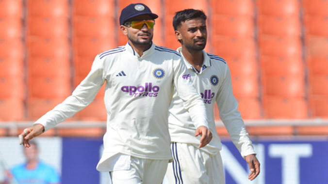 Manav Suthar takes six wickets on Test debut against Afghanistan