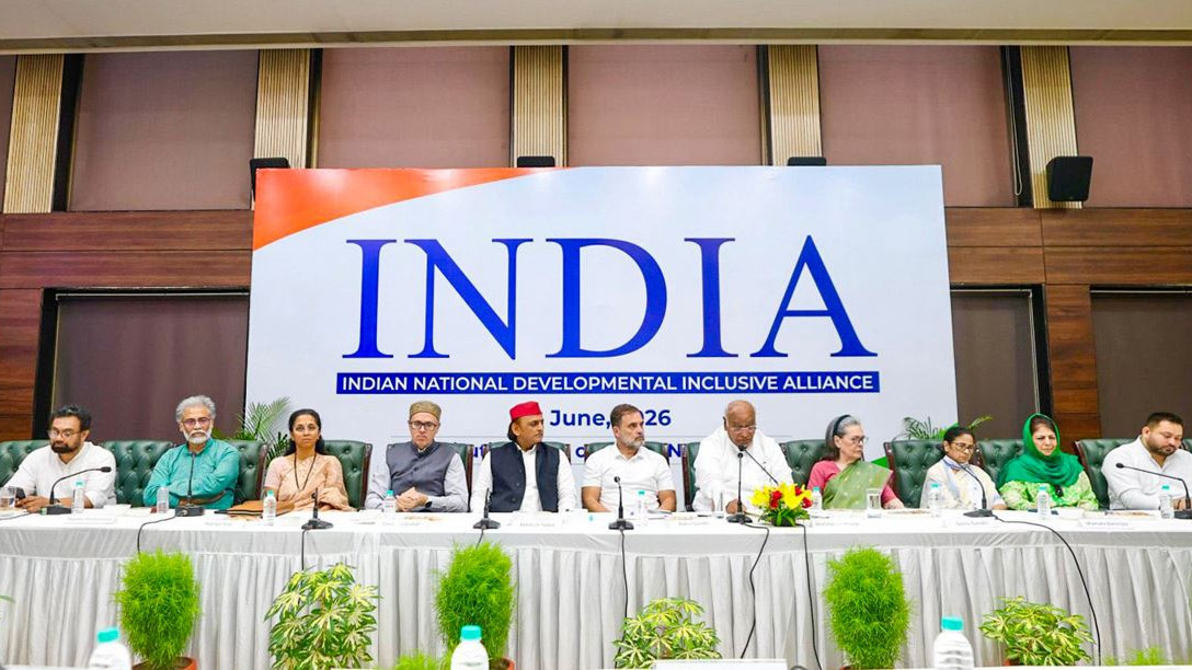 Dharmendra Pradhan resignation demanded by INDIA bloc 5 key decisions in Delhi meeting