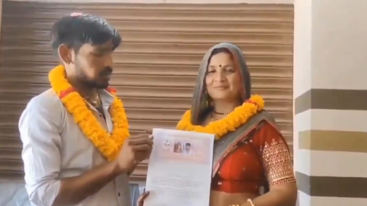 Son in law marries mother in law video goes viral
