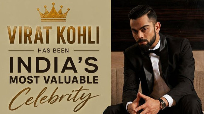 Virat Kohli brand value reaches 3542 crore rupees in new rankings