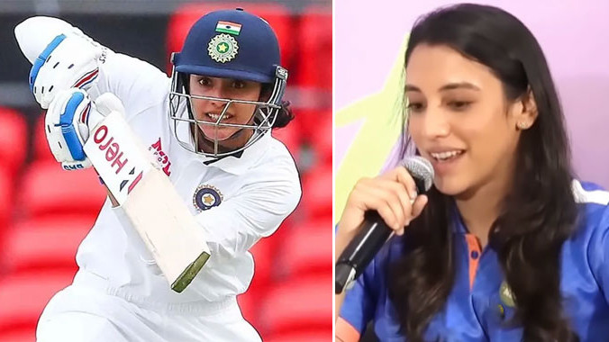 Smriti Mandhana opens up about the challenge of playing Test cricket during periods