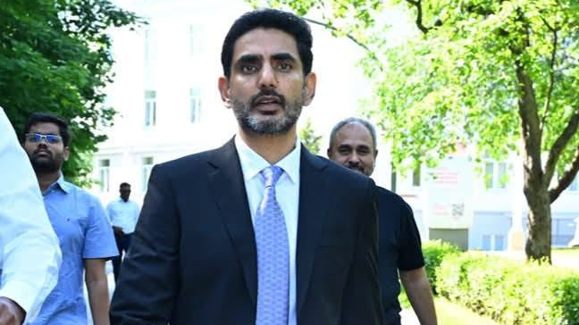 Nara Lokesh Russia visit featured in special national media report
