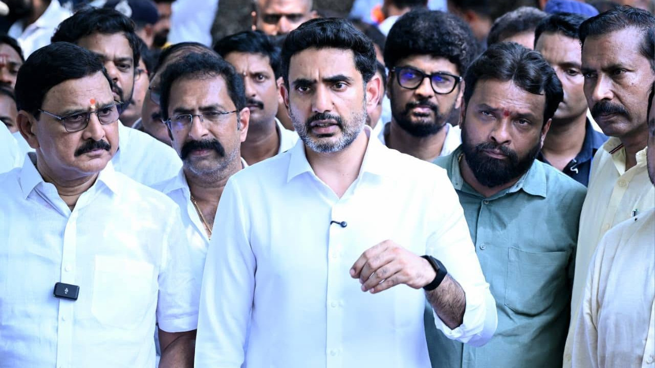 Nara Lokesh moved by injured workers plea to save Vizag Steel Plant