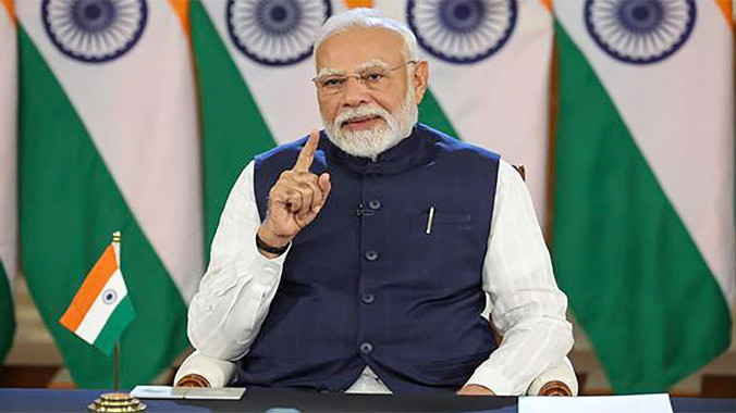 Narendra Modi says serving people with dedication is the real test of governance