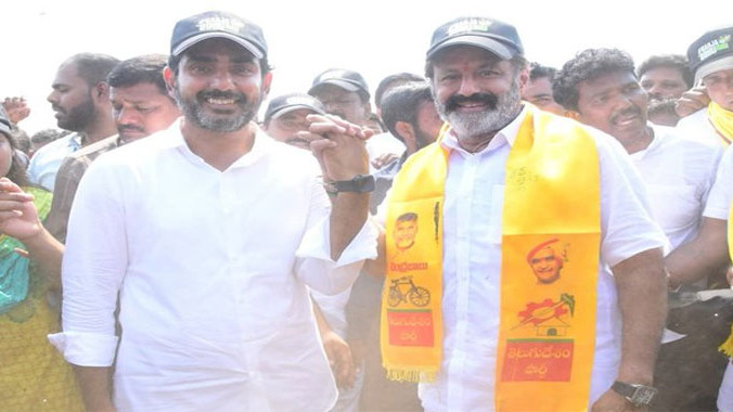 Special birthday wishes to Balayya from son-in-law Lokesh and daughter Brahmani
