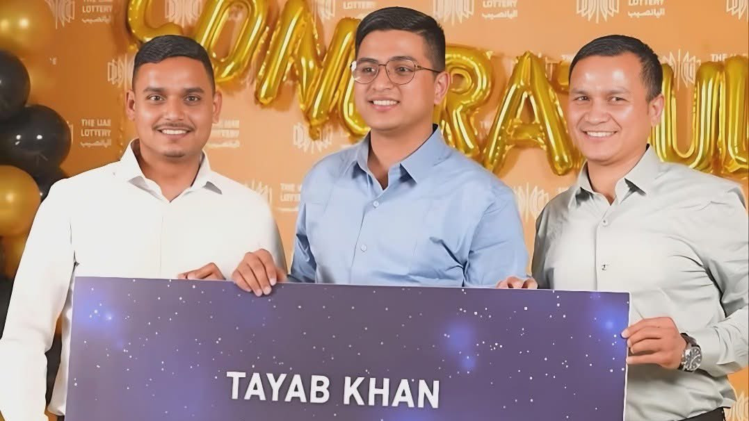 Security guard wins massive lottery prize of 78 crores on ticket bought with friends
