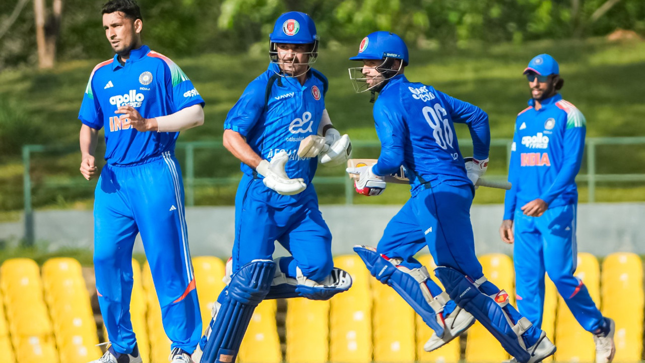 India A shocked by Afghanistan A in Tri Series as DLS method decides winner
