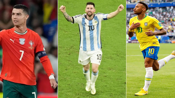 Lionel Messi Cristiano Ronaldo and Neymar to play their final World Cup in 2026