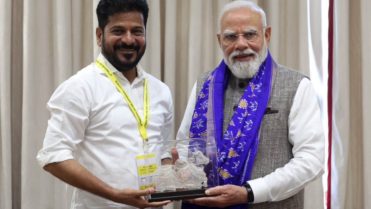 CM Revanth Reddy meets PM Modi in Delhi