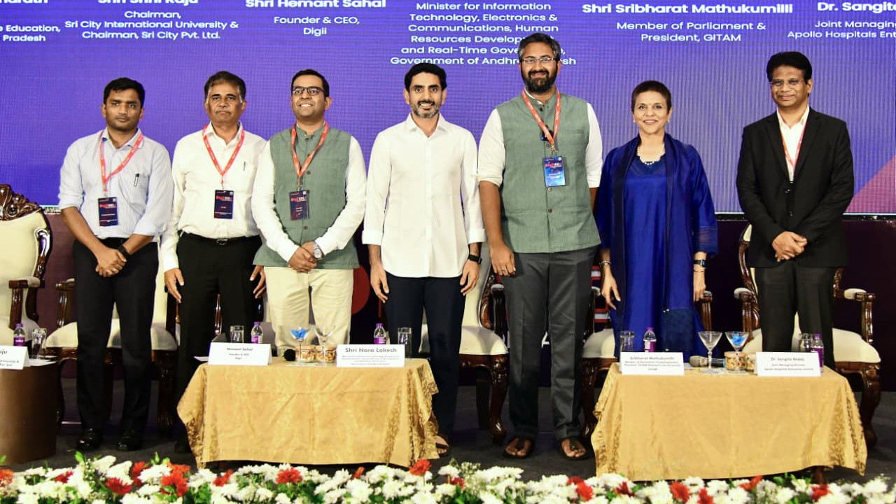 Nara Lokesh says our greatest export is our people at Visakha Summit