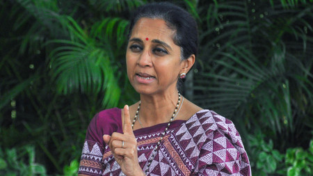 Supriya Sule clarifies on NCP merger with Congress