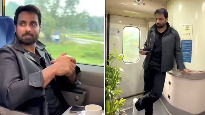 Sonu Sood emotional recalling old memories of sleeping near toilets while traveling in Vande Bharat