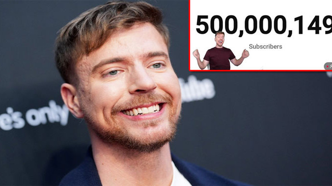 MrBeast hits 50 crore mark with unprecedented YouTube record