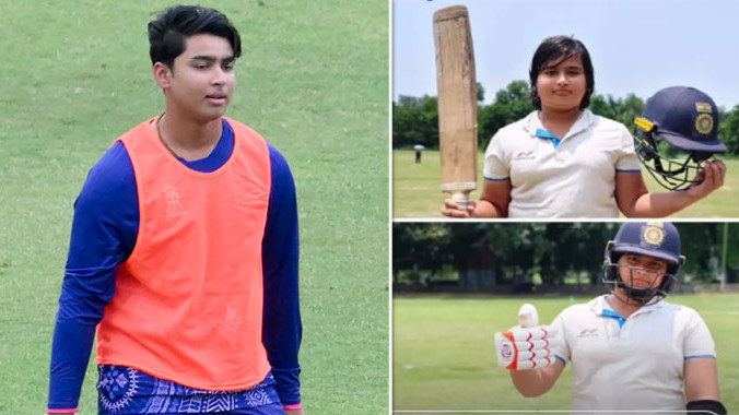 Vaibhav Suryavanshi joins Team India as brother Ashirwad hits century in double celebration
