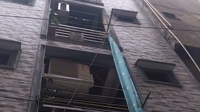 Delhi fire accident sensational twist mystery woman caught on CCTV