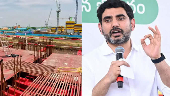 Nara Lokesh says sorry bro no break for Amaravati works