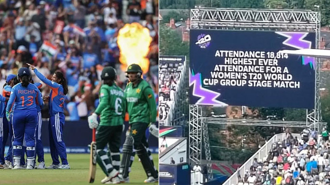 Fans flock to stadium for India vs Pakistan match old records broken